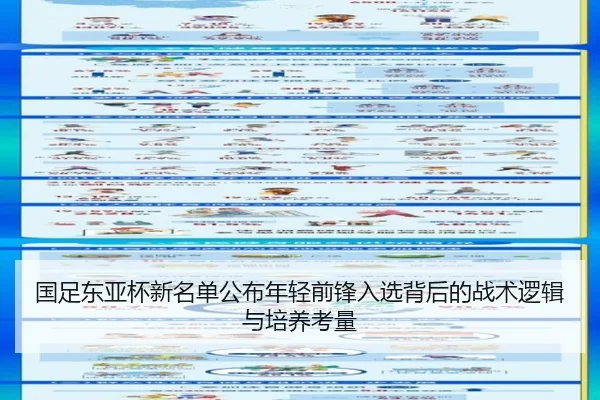 国足东亚杯新名单公布年轻前锋入选背后的战术逻辑与培养考量